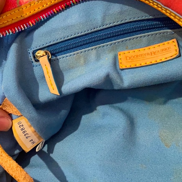 Dooney & Bourke Small Shoulder Bag, Pink&Blue - Picture 13 of 15
